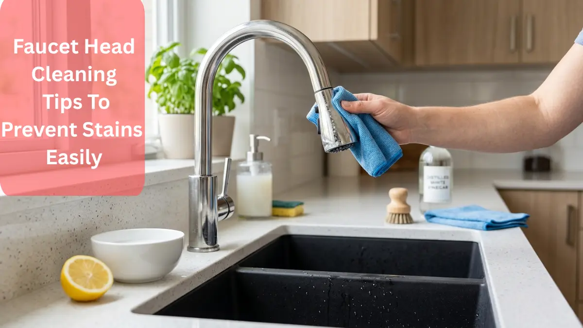 Simple Ways to Clean a Faucet Head and Prevent Stains