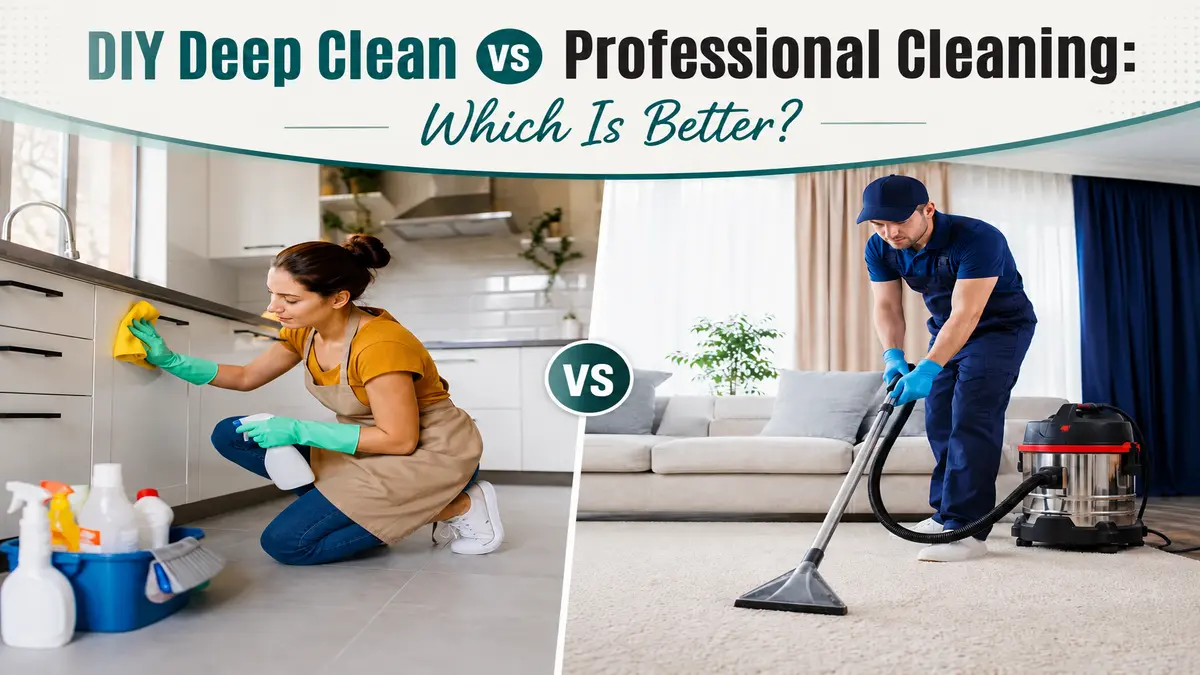 DIY Deep Clean vs Professional Cleaning: Which Is Better?